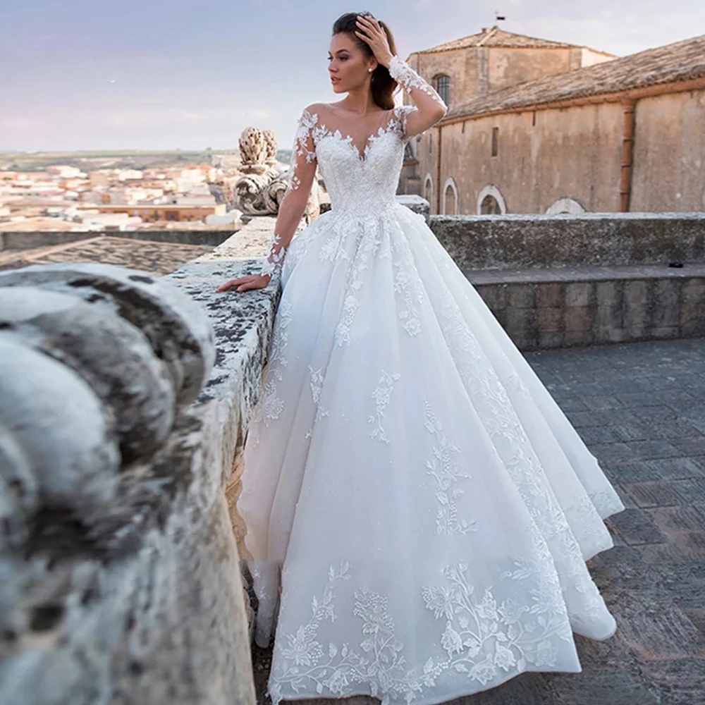 Vestito Maternità Lungo Con Scollo A V - Abito Sposa In Pizzo, Per Foto, Cerimonie, Nero O Bianco - Foto 7