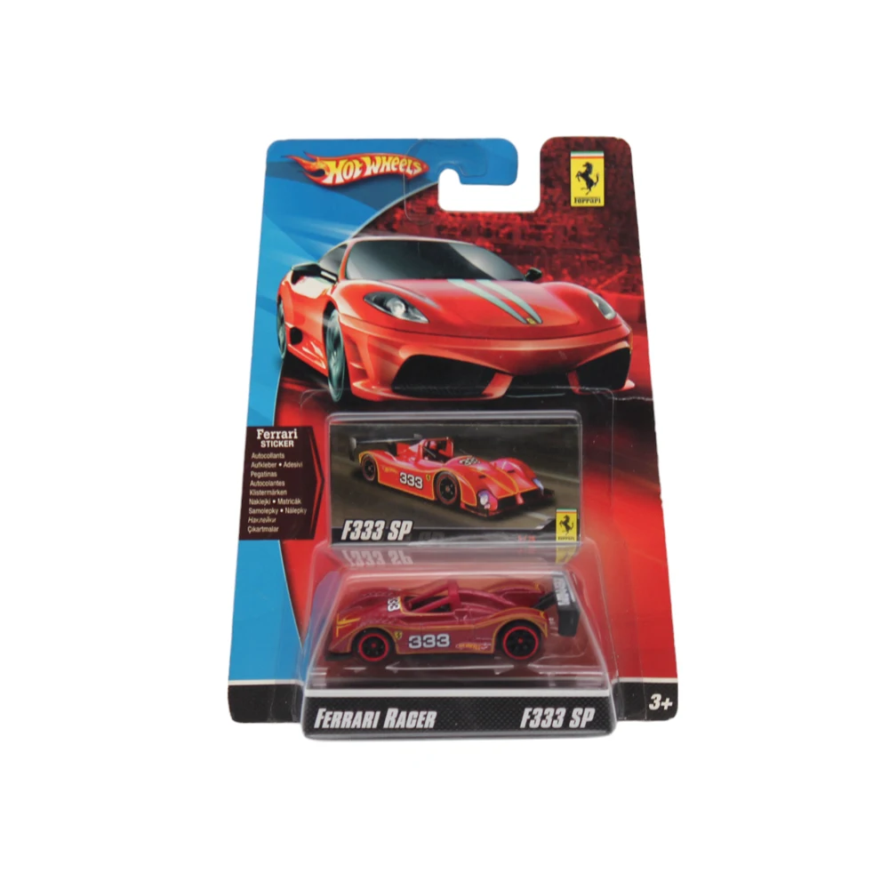 

Hot Wheels car model Ferrari F333SP Camaro Racing Binding Edition Mini super series ultra rare collection acrylic box packaging