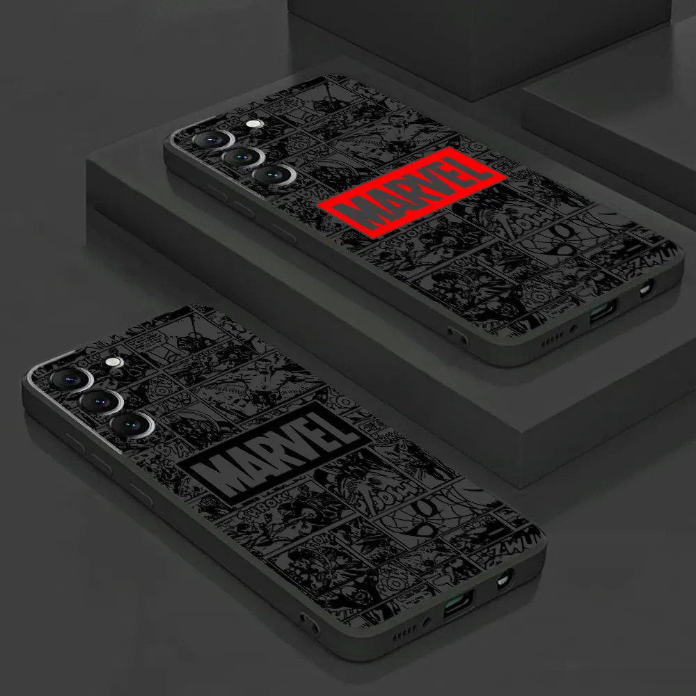 Custodia Per Motorola Moto One Fusion Plus One Hyper G Stylus Edge 30 Fusion Edge 20 Lite 30 Pro E6S Marvel Logo Avengers Cover