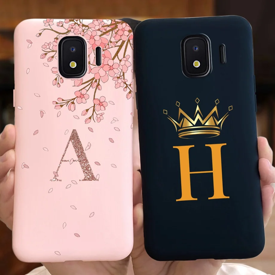 Чехол для Samsung Galaxy J2 Core J260, чехол для J2 Prime G532, Мягкий бампер с надписью из жидкого силикона SamsungJ2 J2Core J2Prime