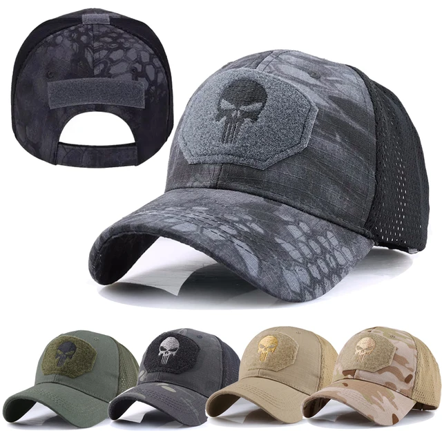 Military Baseball Caps Camouflage Tactical Army Combat Paintball Basketball Football Adjustable Classic Snapback Sun Hats Men 1