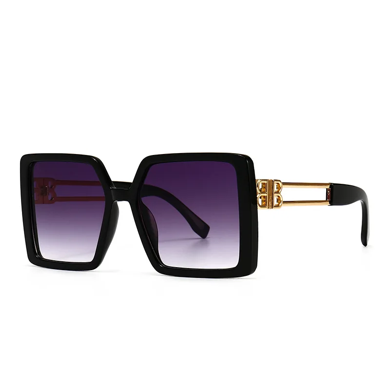big sunglasses for women Fashion Rimless Sunglasses UV400 Eyewear Women Retro Cutting Lens Gradient Design Vintage Rhinestone Sunglasses Shades oculos best sunglasses for big nose
