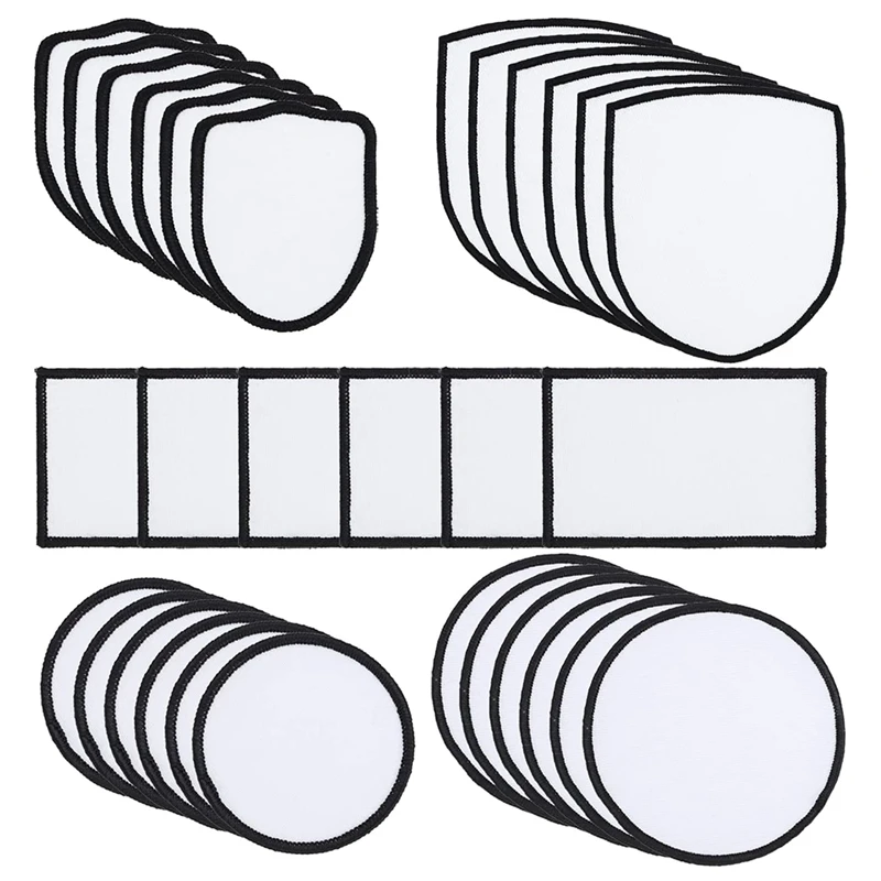 Parches Para Ropa Termoadhesivos 30 Parches De Sublimación De Tela