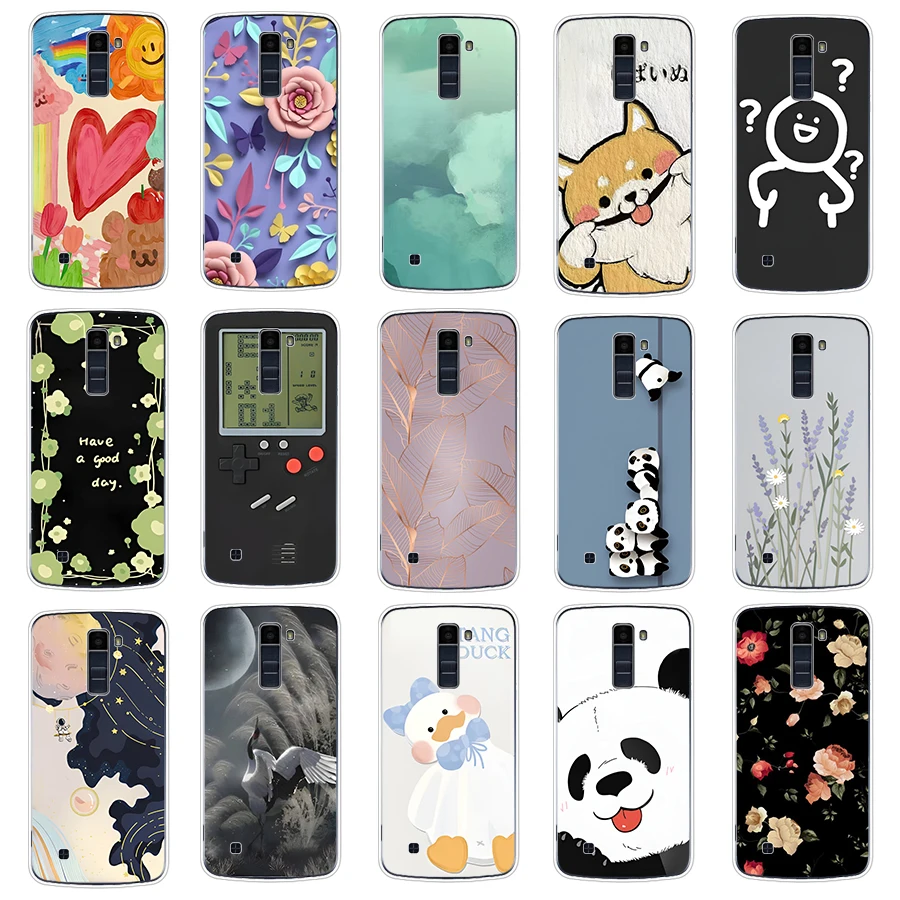 

Case design for LG K8 K10 Case design Soft Silicone TPU phone Back protecive Cover Case Capa coque shell