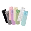 Girls' Bow Socks Spring/Summer Thin Velvet Stacked Socks Summer Mesh Baby Knee Socks 2