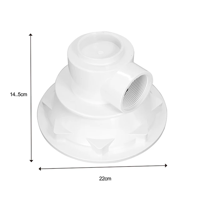 Úszómedence Fő Lefolyó Burkolata, Abs Padló 2In Vízbemeneti Ürítés, Medence Berendezések Alkatrészek - Image 6