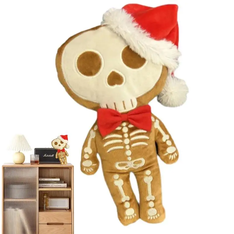 

Мягкая игрушка Скелет, крутая мультяшная кукла, Забавный Скелет, плюшевая игрушка, 9,8 дюйма, мультяшная аниме игрушка, набивная аниме Подушка, набивная кукла