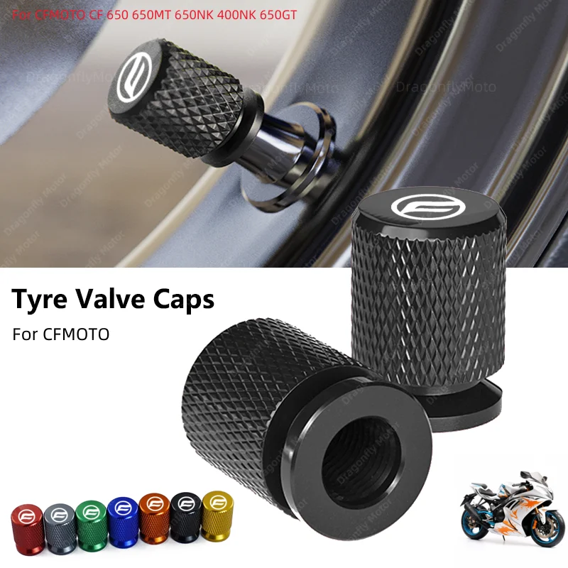 

CFMOTO Motorcycle Tire Valve Air Port Stem Cover Cap Plug CNC Accessories For CFMOTO CF 650 650MT 650NK 400NK 650GT