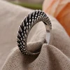 Original Design Vintage Lizard Armor Thai Silver Men Hip Hop Ring Jewelry Birthday Gifts Never Fade Cheap