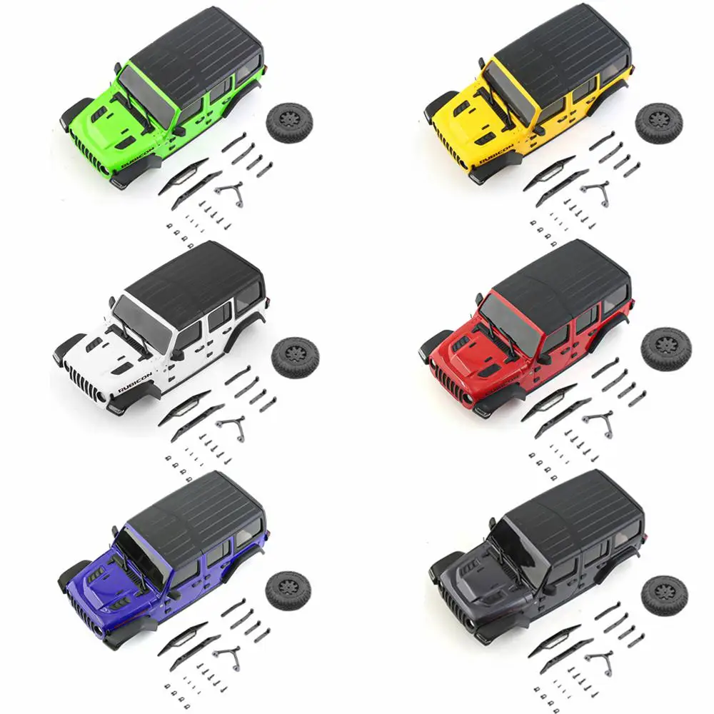 

Для 1/24 радиоуправляемого автомобиля Kyosho Mini-z 4x4 Jeep Wrangler Mxb01w/gm колесная база 198 мм 7,77 дюйма Комплект жесткого корпуса