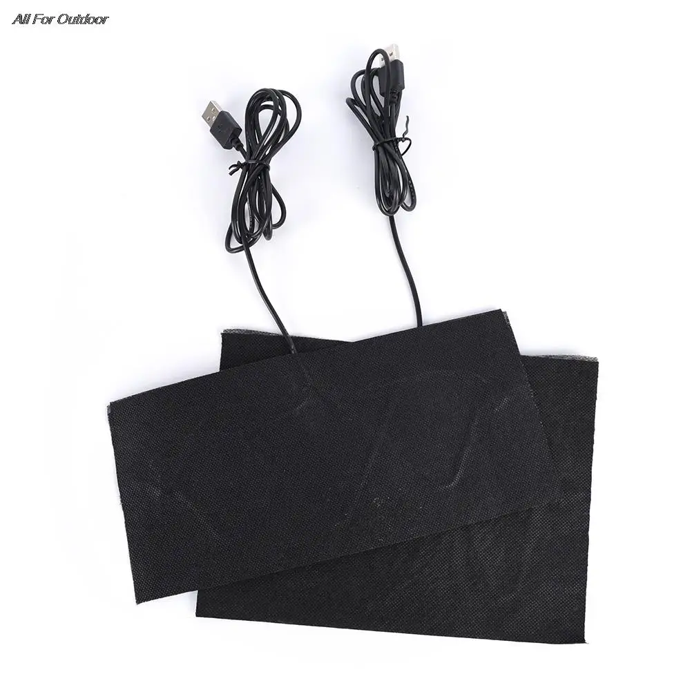 

30x30cm 1Pc 5V USB Heated Jacket Coat Vest Accessories Carbon Fiber Heated Pads Warm Back Neck Fast-Heating