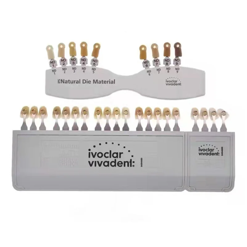 

Ivoclar Vivadent Enamel & Dentin 29 Colors Teeth Whitening Shade Guide Dental Teeth Bleach Shade Guide Tooth Whitening Tools