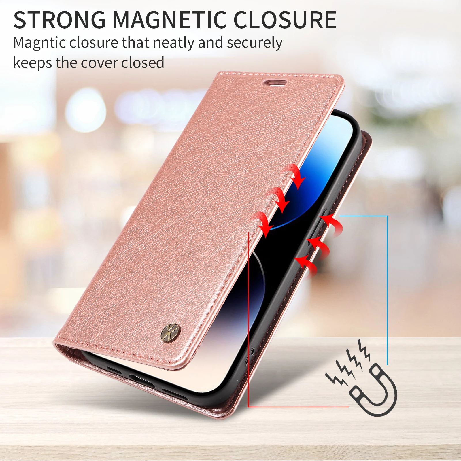 Stylish Wallet Phone Case with Multi-Device Compatibility