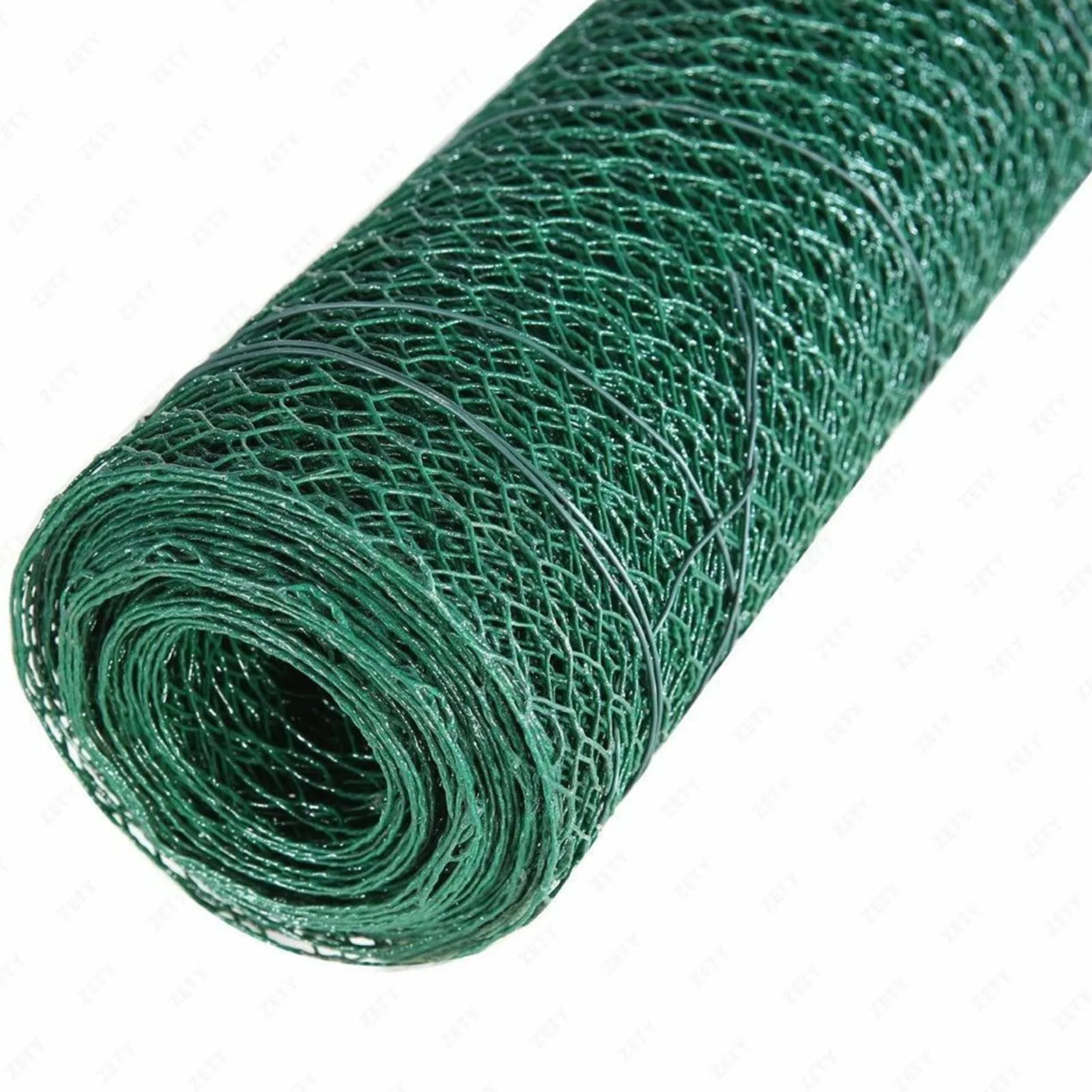 DayPlus PVC Coated Wire Fencing Galvanized Hexagonal Wire Mesh Garden Netting for Home Farm Chicken Poultry Netting Rabbit Duck - Image 5