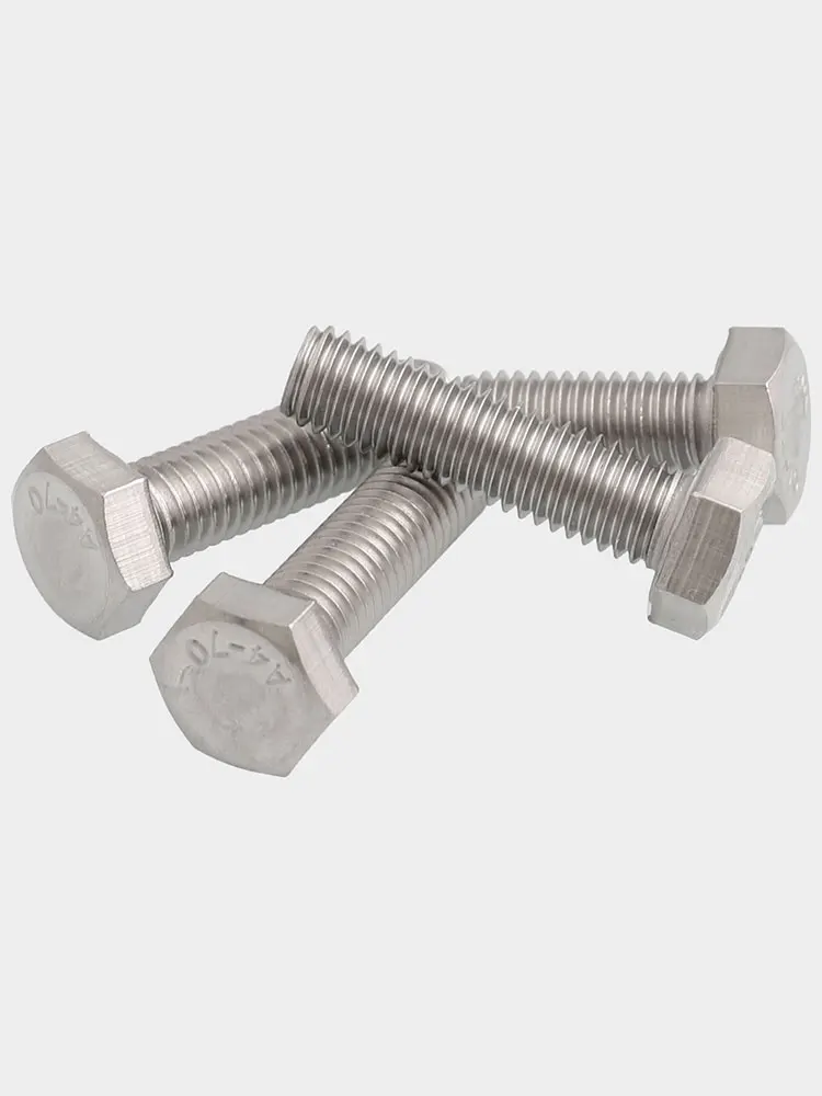 M6 M8 M10 M12 Viti A Testa Esagonale Esterna Acciaio Inossidabile 304 Filettatura Fine Vite A Testa Esagonale Esterna Bulloni Esagonali-M10x1.0 1 Pz,10mm