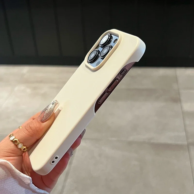 Custodia per telefono in silicone morbido ultrasottile opaca per iPhone 11 12 13 14 15 16 17 Pro Max Plus, cover posteriore antiurto - immagine 5