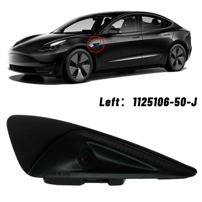 Nachts Überbelichtung der Seitenkamera durch Blinker Model 3 Probleme