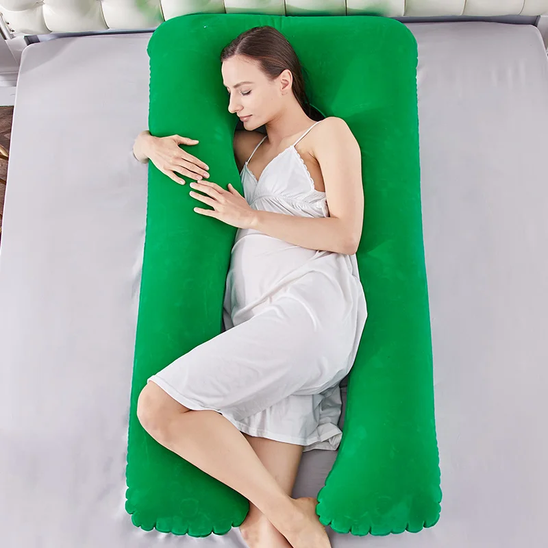 New Pregnant Pillow Case U Shape Lumbar Pillowcase Multi Function Side Cushion Cover For Pregnancy Women