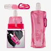 350ml/480ml Portable Ultralight Foldable Soft Water Bag Flask Bottle Outdoor Sport Hiking Camping Water Bag Folding Water Bucket 5
