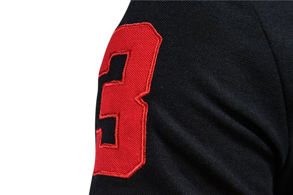 Embroidery 35% Cotton Polo Shirts for Men Casual Solid Color Slim Fit Mens Polos New Summer Fashion Brand Men Clothing