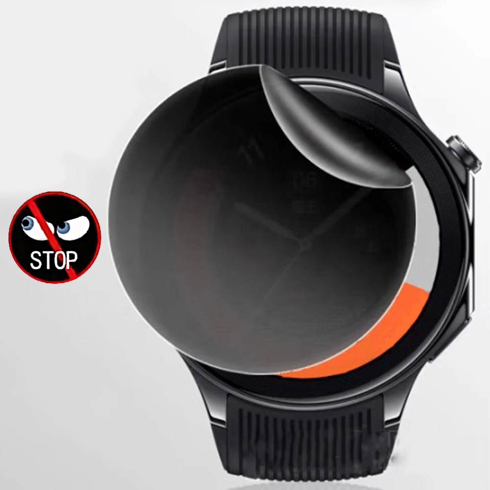 1-5Pcs 개인 정보 보호 하이드로겔 필름 범용 라운드 시계 화면 보호기 D28-D46mm D29 D30 D31 D32 D33 D34 D36 D37 D39 D40 D41 D42 mm