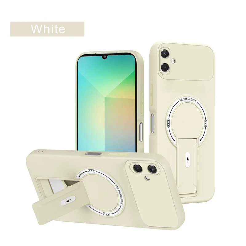 Magnetic Stand Phone Case with Rugged Protection and Sleek Design