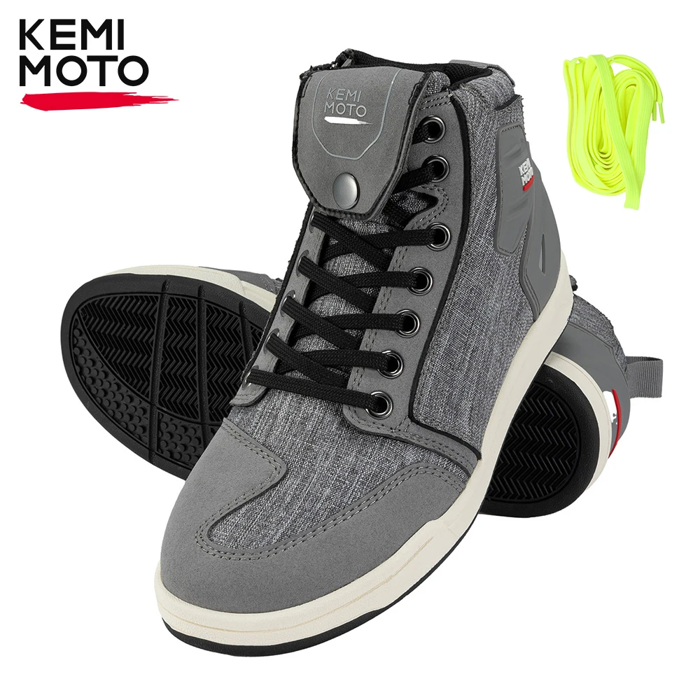 Motorcycle Shoes Motorcycle Boots KEMIMOTO Motorcycle Shoes Daily Commuting Riding Men Boots Casual Rides