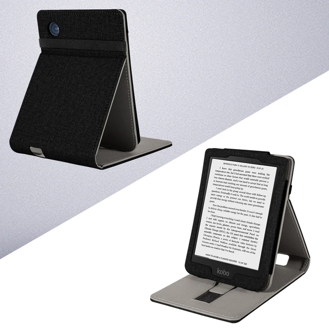 Vakarey para Kobo Clara 2e Funda-Ultra Thin con Auto Wake/Sleep