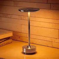 Rechargeable Table Lamp LED Touch Sensor Desktop Night Light Wireless Reading Lamp for Restaurant Hotel Bar Bedroom Decor Light 1