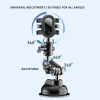 Car Phone Mount Video Recording Universal Magic Arm Suction Car Phone Holder Mount Windshield Window Glass Vlog Shooting 4