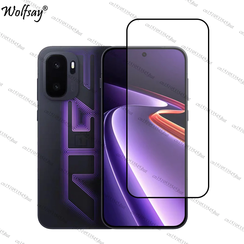 Premium Full Cover Tempered Glass Screen Protector with Camera Shield
