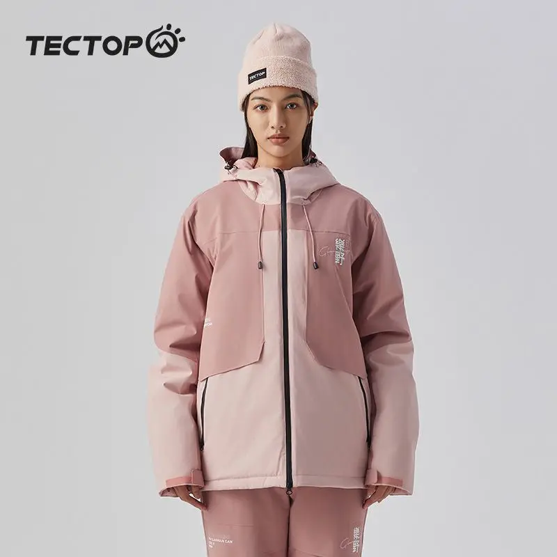 Men Women White Sports Jacket Outdoor Winter Windproof Waterproof Warm Ski Pants Snowboard Coat and Trousers