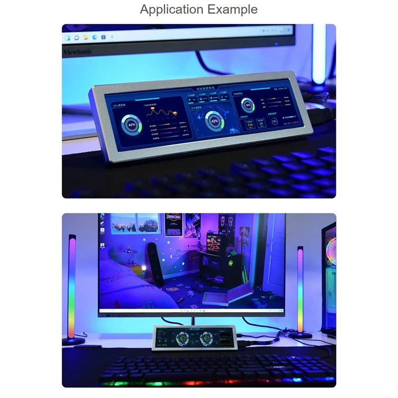 HTHL-Waveshare 8.8 ġ IPS ̵  480X1920 ػ HDMI ȣȯ ÷ Ʈ IPS г