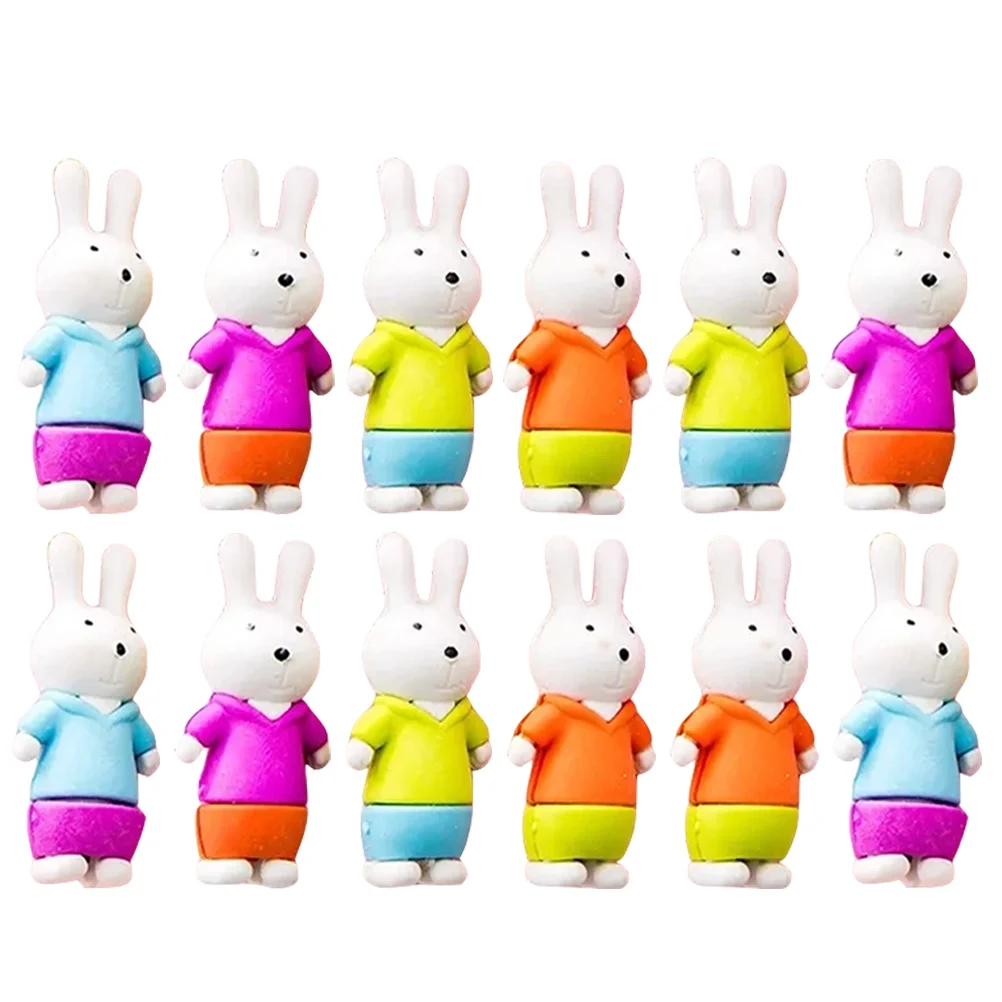 

Ластик крутой ластик, призовой Кролик для детей, большие белые мини-ластики, большие школьные детские Ластики для разборки