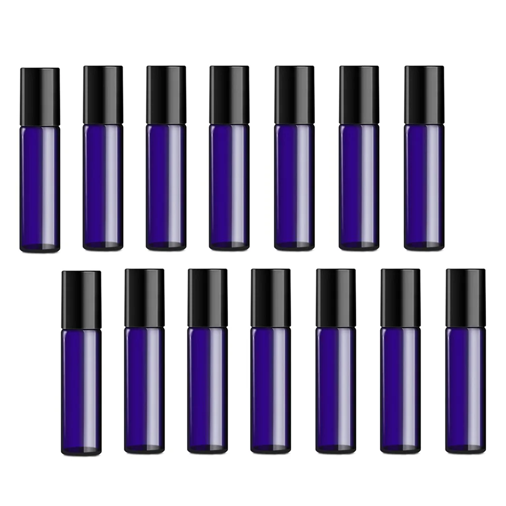 

24pcs 5ml Roll On Bottles Refillable Glass Essential Oil Bottles Container Dispensers Travel Container