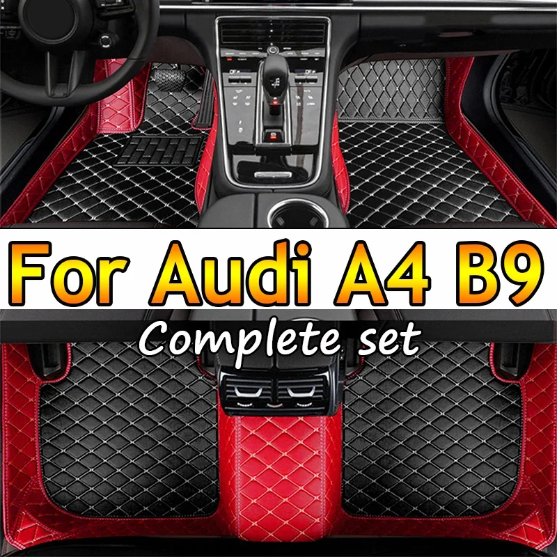 

Car Floor Mats For Audi A4 B9 2017 2018 2019 2020 2021 Custom Auto Foot Pads Automobile Carpet Cover Interior Accessories