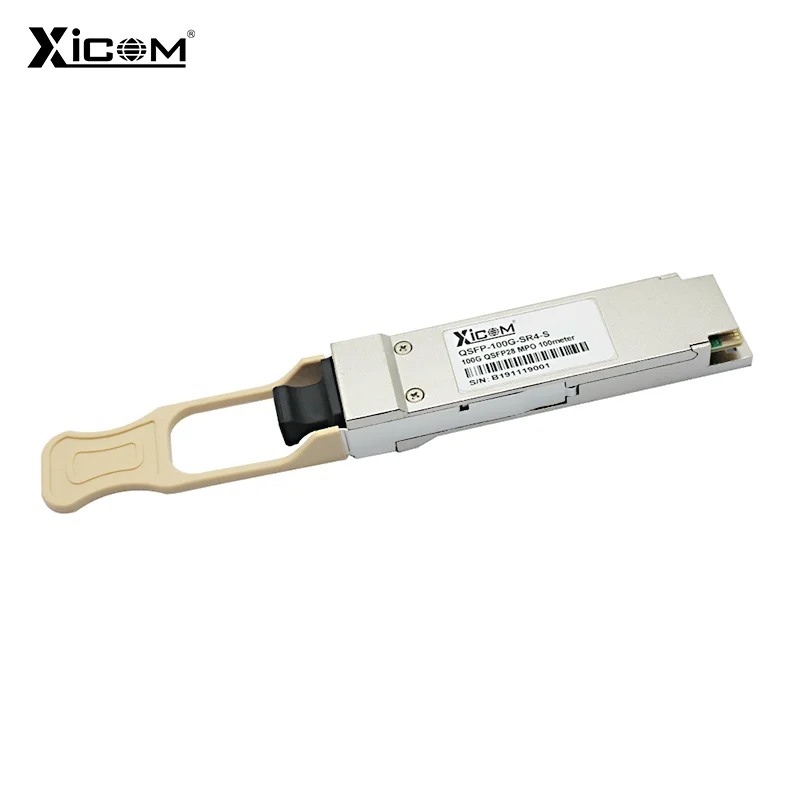 100Gbps SFP Optical Module QSFP28 SR 850nm 100m MPO Connector Multi-Mode Fiber Optic Switch Transceiver Module Optic Module