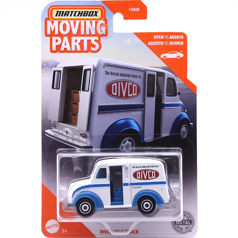New Matchbox Moving Parts Ford Pickup Nissan Xterra Chevy Camaro Divco Truck 1:64 Metal Diecast Collection Model Car Toy FWD28 die cast toy cars Diecasts & Toy Vehicles