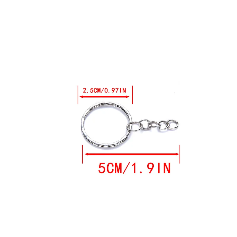 25mm*50pcs Flat Ring, Metal Circular Buckle, round Ring,