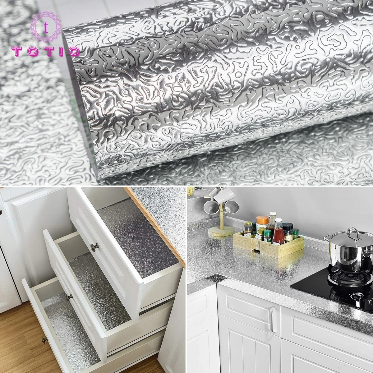 Aluminum Wall Stickers Aluminum Room Decor Aluminum Wallpaper