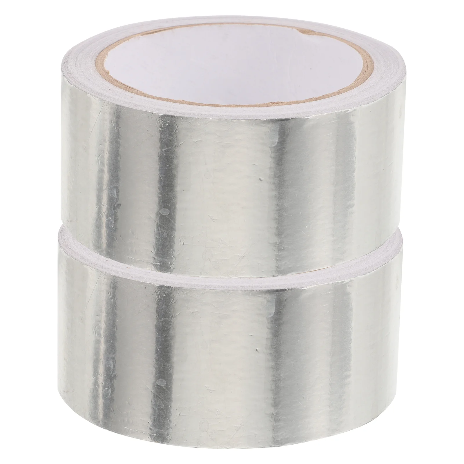

2 Rolls Insulation Aluminum Foil Tape High Temperature Aluminum Foil Tape Sealing Aluminum Foil Tape