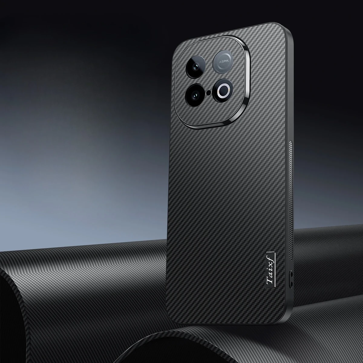 Silicone Shockproof Case with Carbon Fiber Pattern