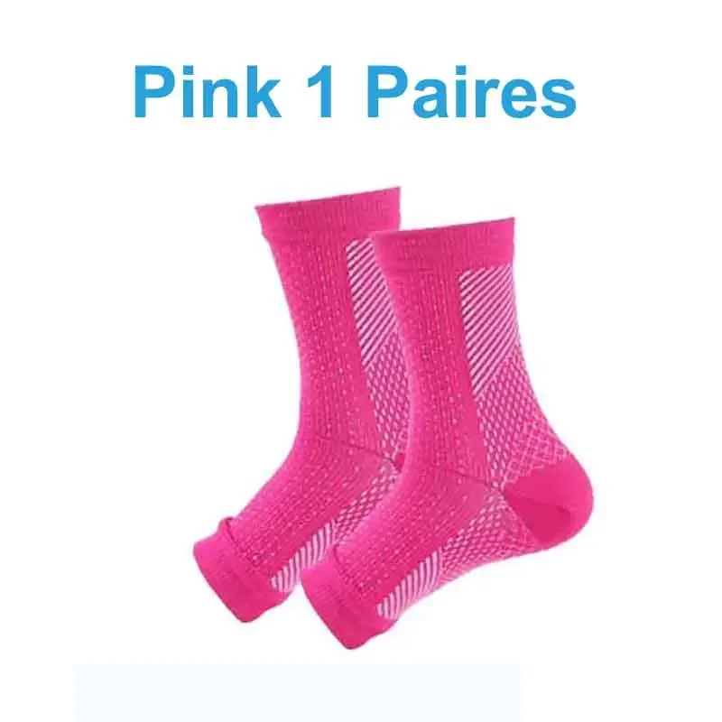 Ankle Support Sports Compression Breathable Sleeve Socks Brace