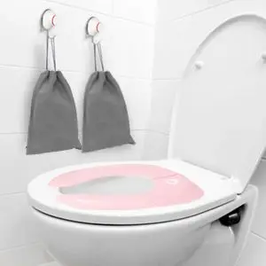 Children's Portable Folding Travel Toilet Seat With Non-Slip Silicone Pad Potty Training Seat for Toddlers, Boys and Girls 2