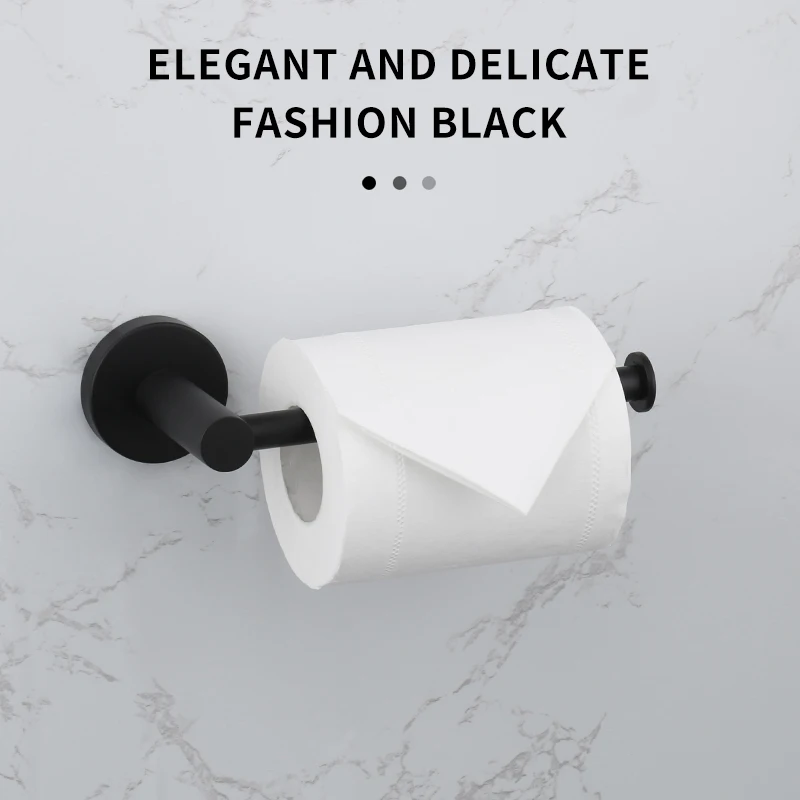 Brushed Gold Toilet Paper Tissue Holder Wall Mount Kitchen Roll Paper Holder Black Chrome Brushed Nickel Bathroom Accessories