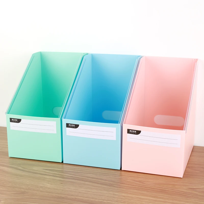 Storage Box A4 Size Student Foldable Desktop Book Sorting Office Stationery