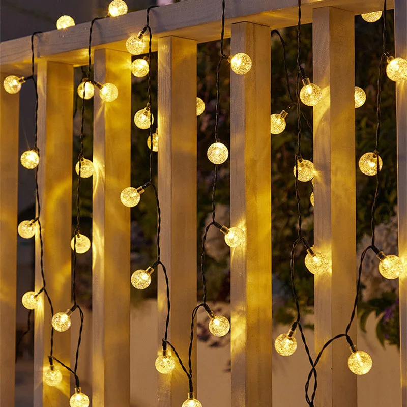 Radiant Outdoor Solar Globe Fairy Lights – Enchanting Garden & Event Decor