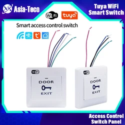 Smart WiFi Door Exit Button with Remote Access and Control (PM7 - tuya)