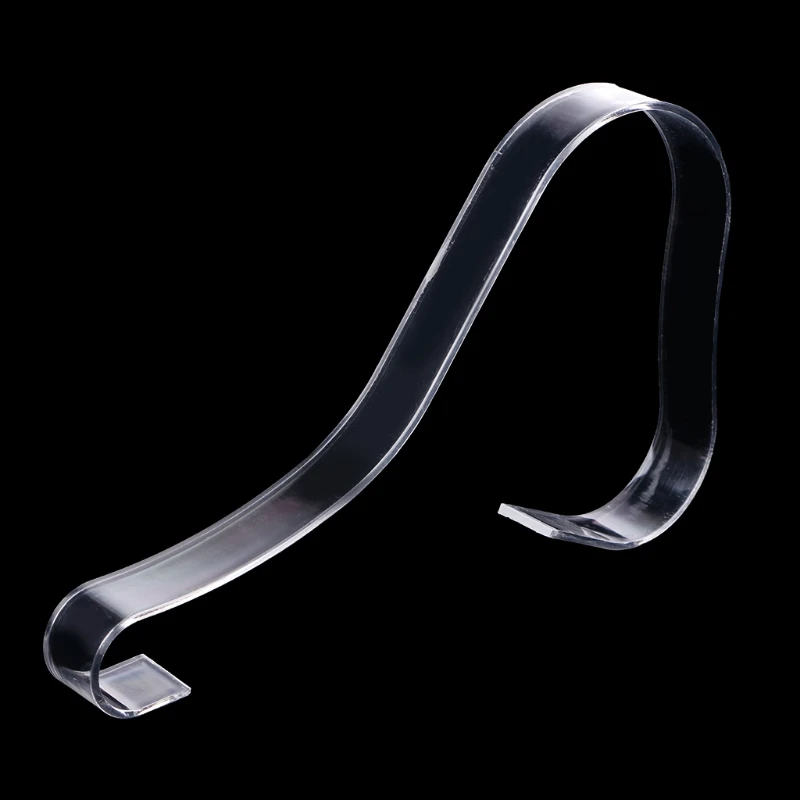 367A Clear Acrylic Shoes Display Rack Stand Shoes Store Holder Plastic Hanging Hook 5