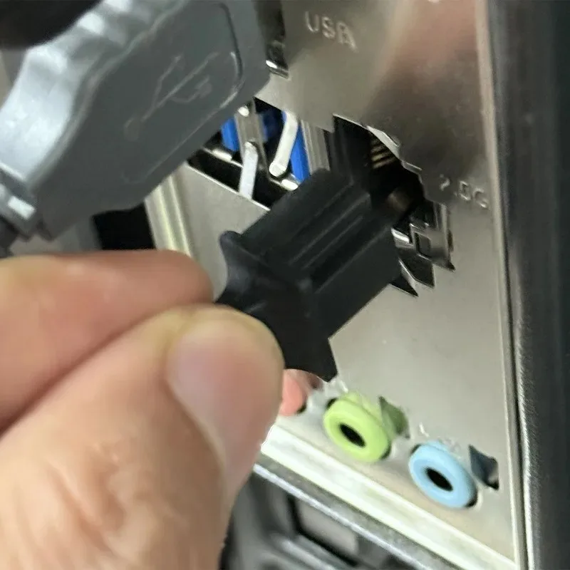 RJ45 먼지 방지 실리콘 LAN 포트 캡 보호 커버, 노트북 라우터 허브 네트워크 액세서리용 이더넷 포트 커버